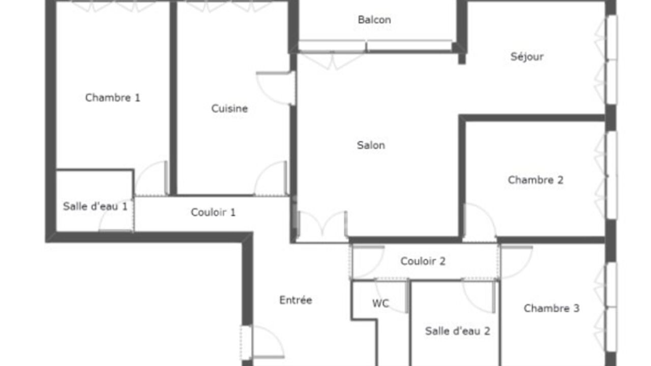 appartement 5 pièces 108 m2 à vendre à Angers (49100)