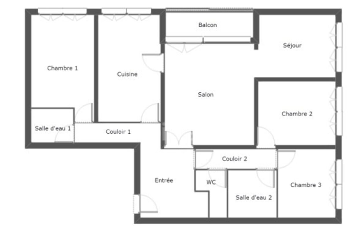 appartement 5 pièces 108 m2 à vendre à Angers (49100)