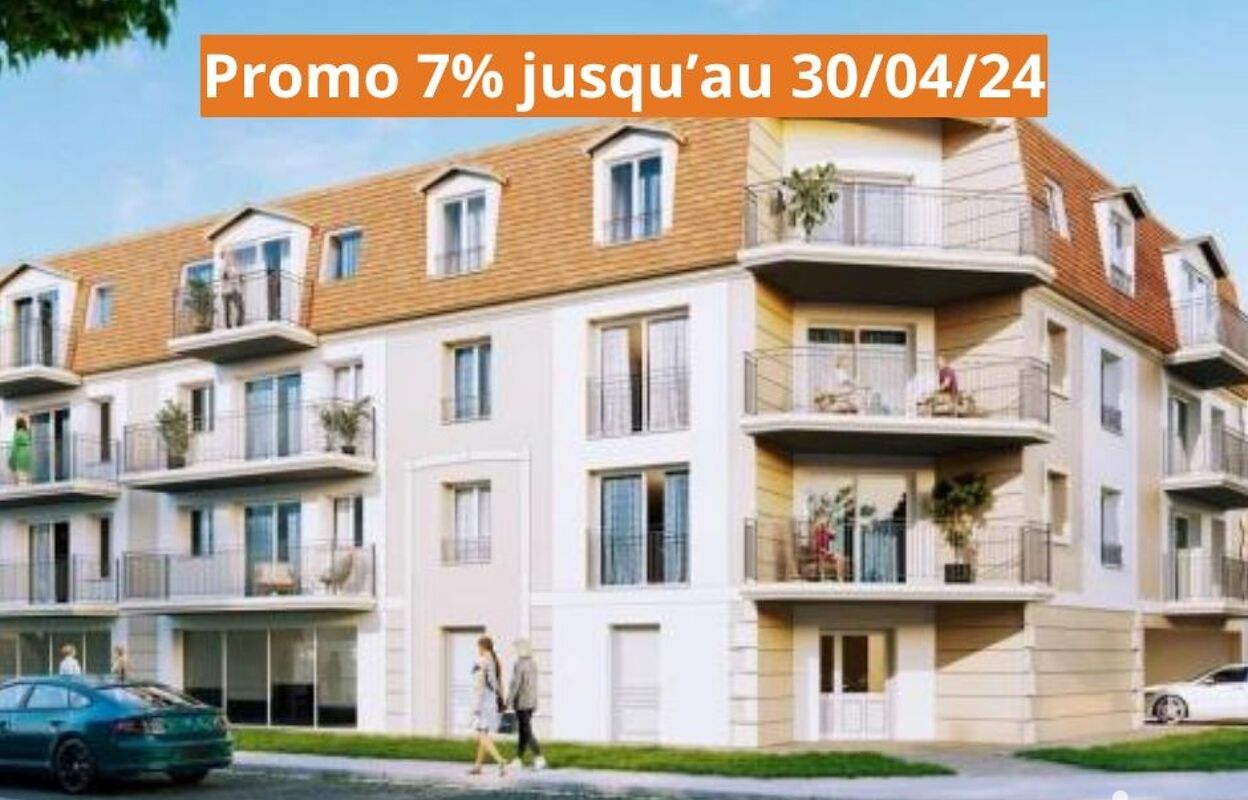 appartement 2 pièces 48 m2 à vendre à Sainte-Geneviève-des-Bois (91700)