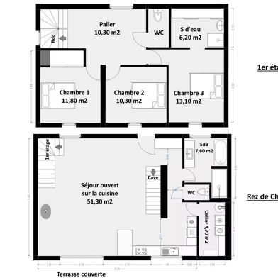 Maison 5 pièces 117 m²
