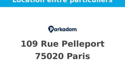 location garage 100 € CC /mois à proximité de Paris 20 (75020)