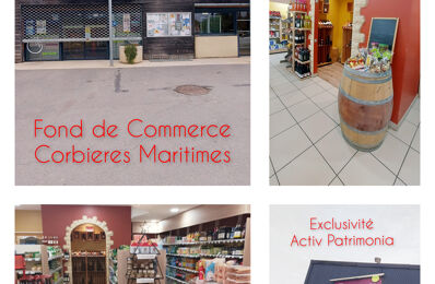 vente commerce 109 000 € à proximité de Roquefort-des-Corbières (11540)