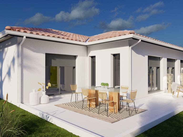 Villa neuve à Mezos — photo 1