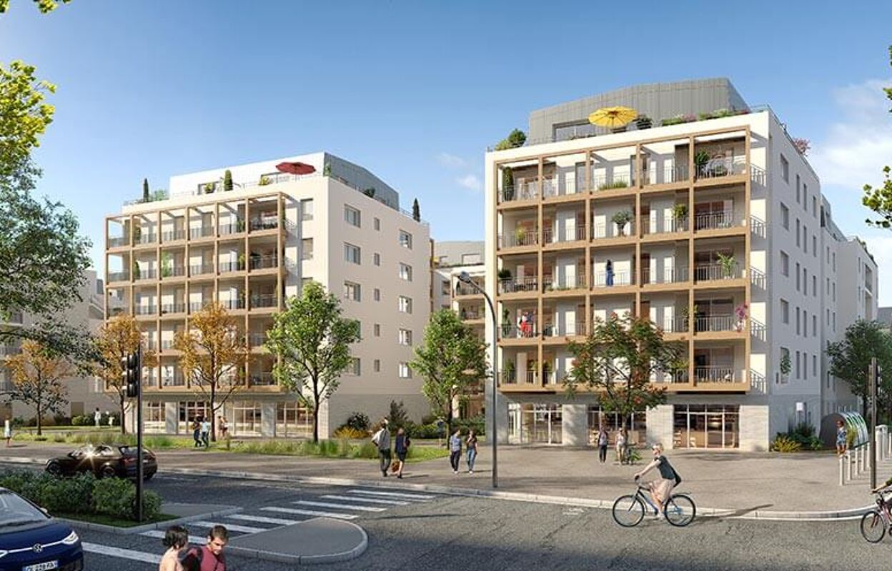 appartement neuf T2, T3 pièces 45 à 65 m2 à vendre à Tours (37000)