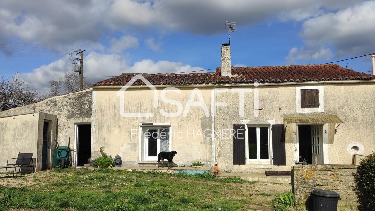 maison 3 pièces 98 m2 à vendre à Saint-Mandé-sur-Brédoire (17470)