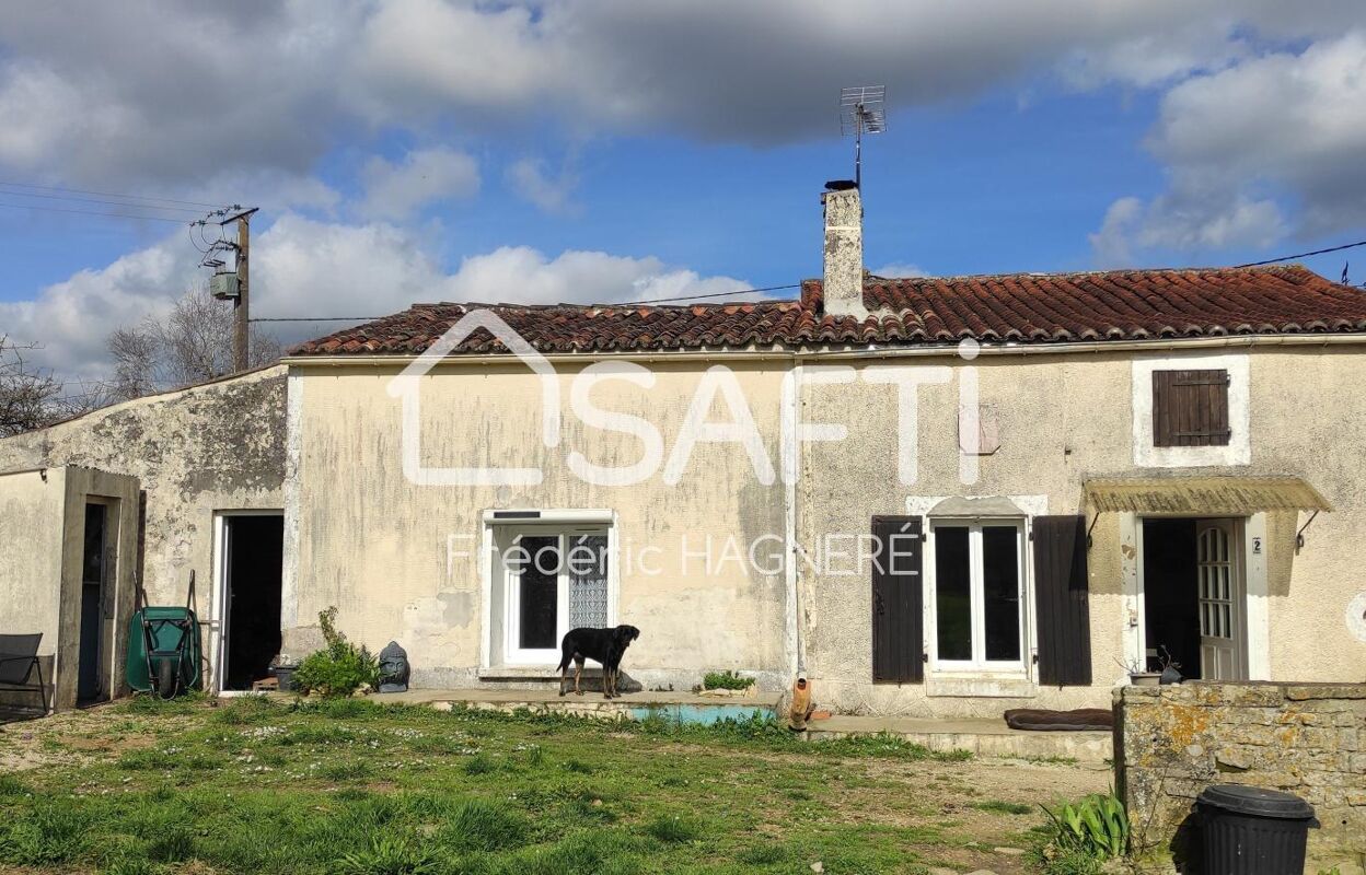 maison 3 pièces 98 m2 à vendre à Saint-Mandé-sur-Brédoire (17470)