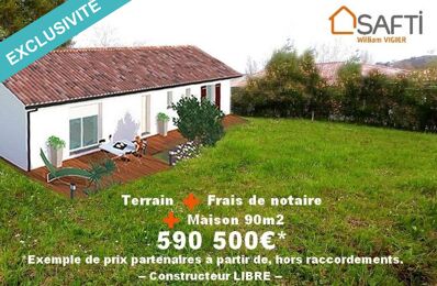 vente terrain 414 000 € à proximité de Biarritz (64200)