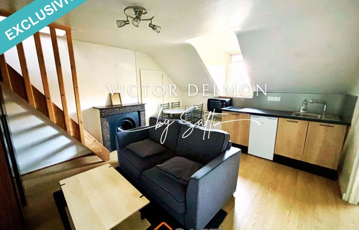appartement 1 pièces 22 m2 à vendre à Boulogne-sur-Mer (62200)