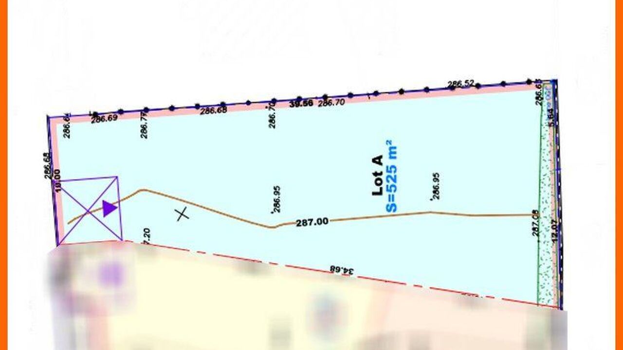 terrain  pièces 525 m2 à vendre à Montluel (01120)