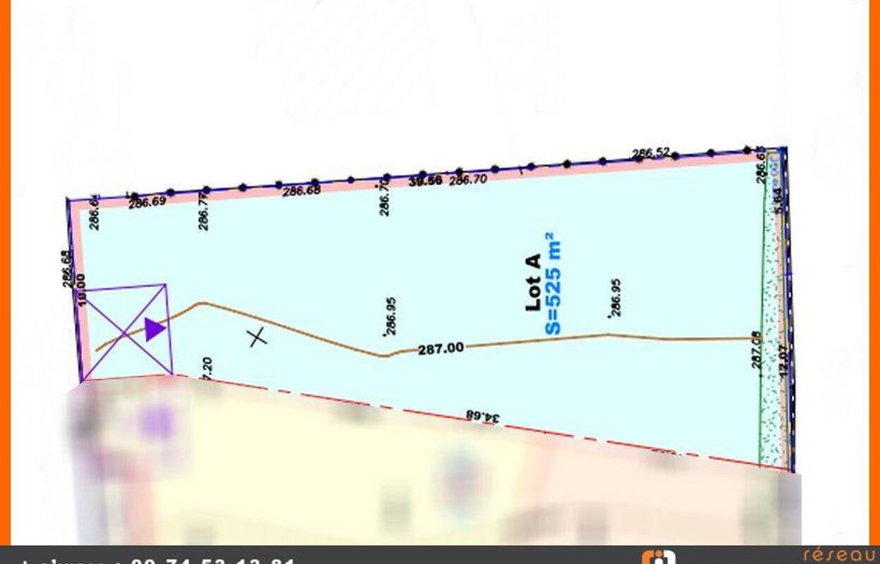 terrain  pièces 525 m2 à vendre à Montluel (01120)