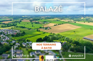 terrain 370 m2 à construire à Balazé (35500)