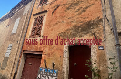 vente maison 75 000 € à proximité de Villecroze (83690)