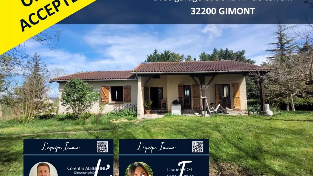 maison 4 pièces 120 m2 à vendre à Gimont (32200)