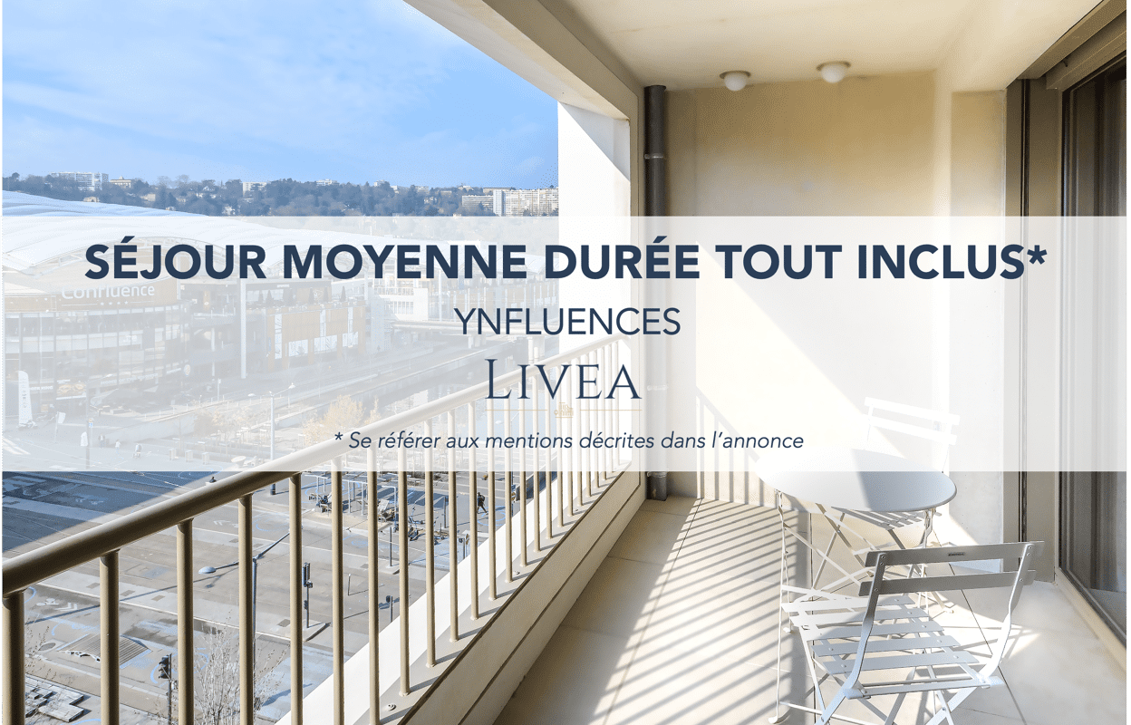 appartement 2 pièces 44 m2 à louer à Lyon 2 (69002)