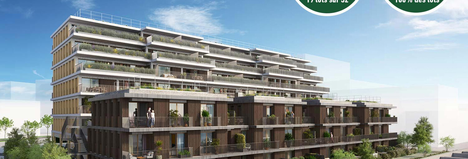 Appartement neuf T2, T3, T4, T5 Pièce 47 à 121 m² à vendre à Bordeaux (33000)