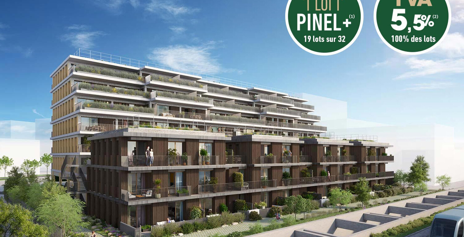 Vente programme neuf T2, T3, T4, T5 47 à 121 m² Bordeaux (33000) — photo 1