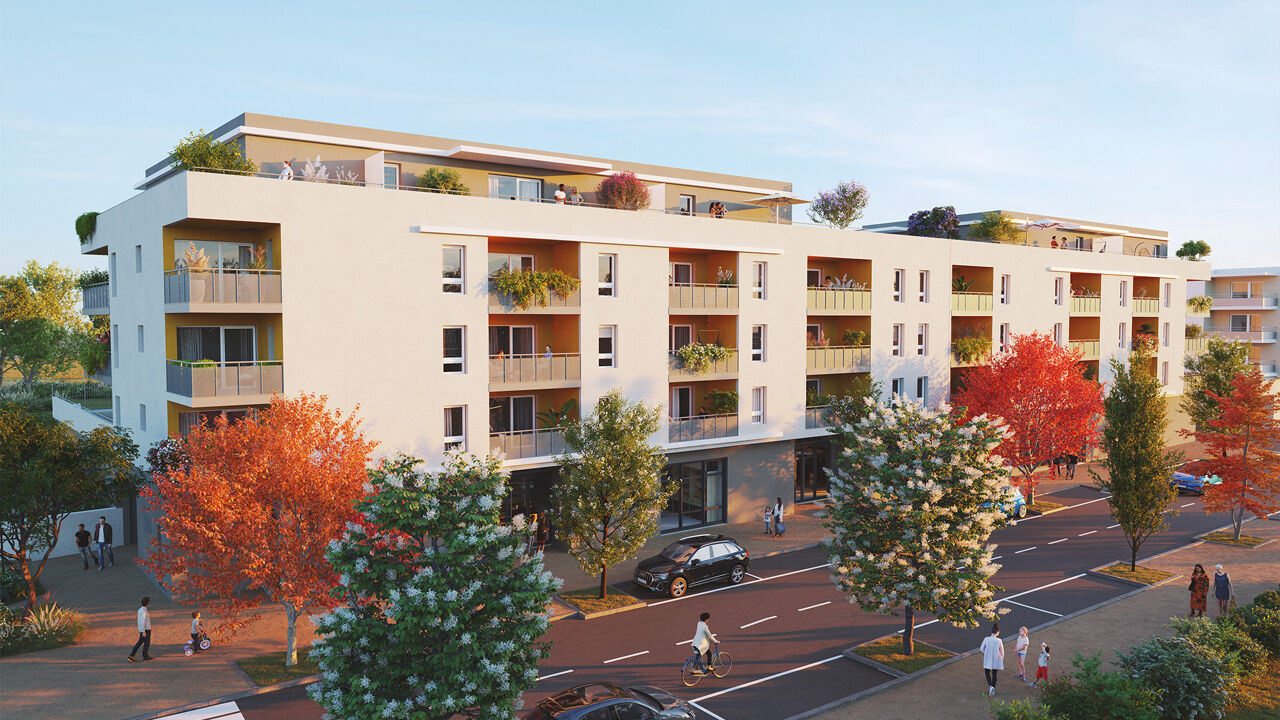 appartement neuf T1, T2, T3, T4 pièces 37 à 96 m2 à vendre à Villefontaine (38090)