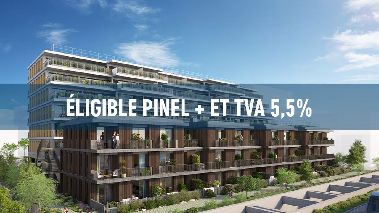 appartement neuf T2, T3, T4, T5 pièces 47 à 121 m2 à vendre à Bordeaux (33000)