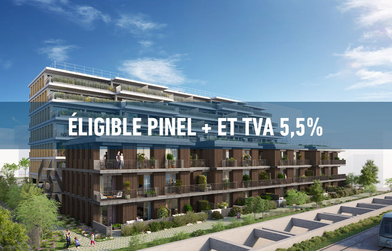 appartement neuf T2, T3, T4, T5 pièces 47 à 121 m2 à vendre à Bordeaux (33000)