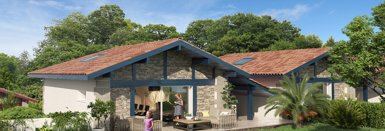 Maison neuf T4 Pièce 90 à 96 m² à vendre à Urrugne (64122)