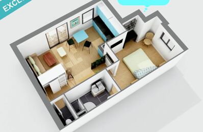 appartement 2 pièces 38 m2 à vendre à Houlgate (14510)