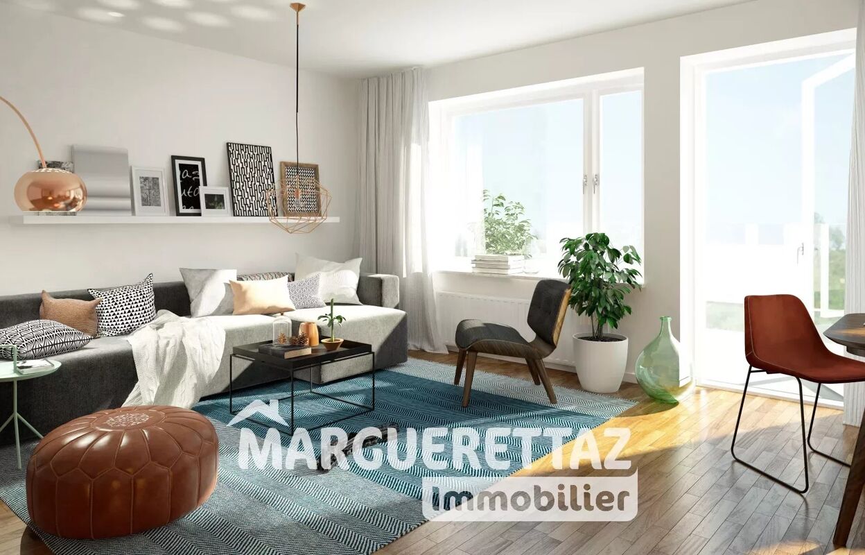 appartement 4 pièces 81 m2 à vendre à Viuz-en-Sallaz (74250)