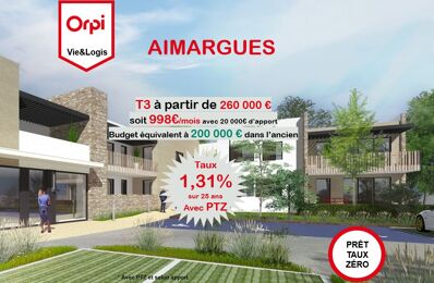vente appartement 262 000 € à proximité de Baillargues (34670)