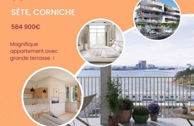 appartement 4 pièces 85 m2 à vendre à Sète (34200)