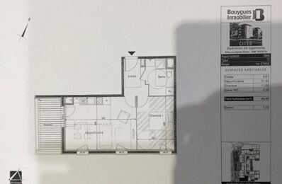 appartement 2 pièces 43 m2 à vendre à Vénissieux (69200)