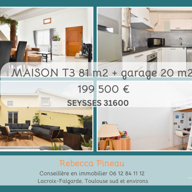 Maison 3 pièces 81 m²