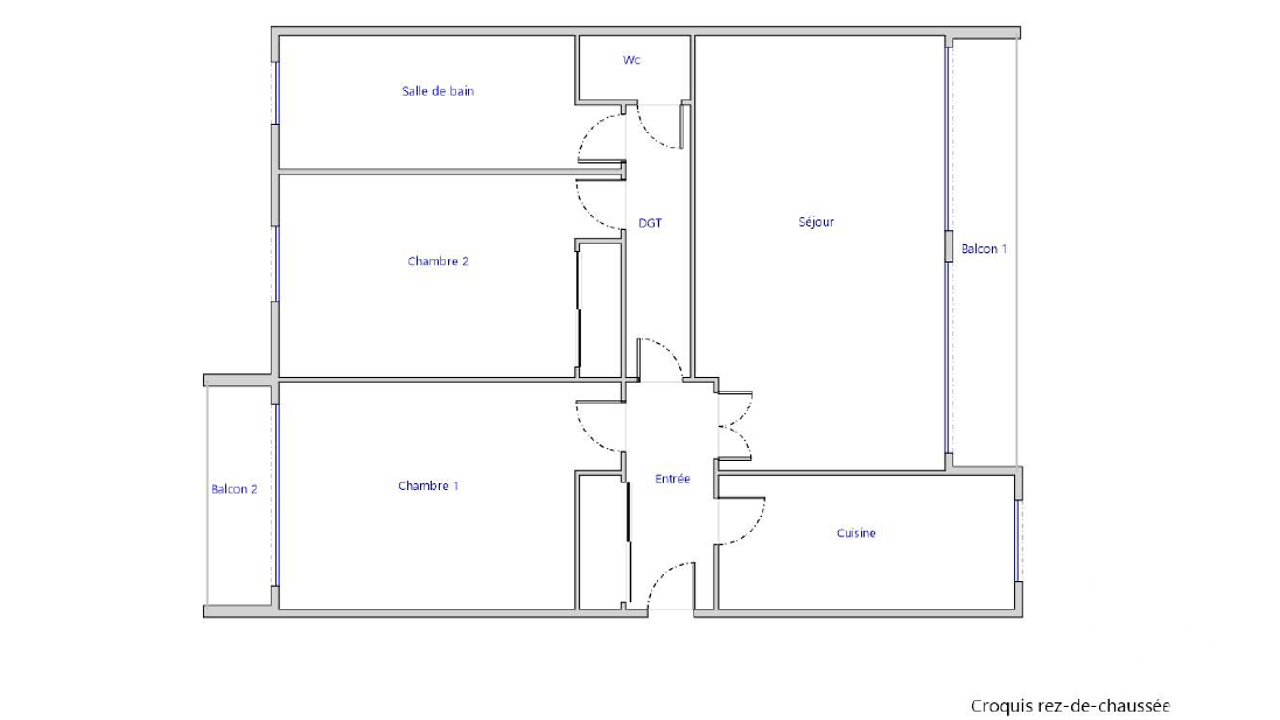 appartement 3 pièces 76 m2 à vendre à Tours (37000)