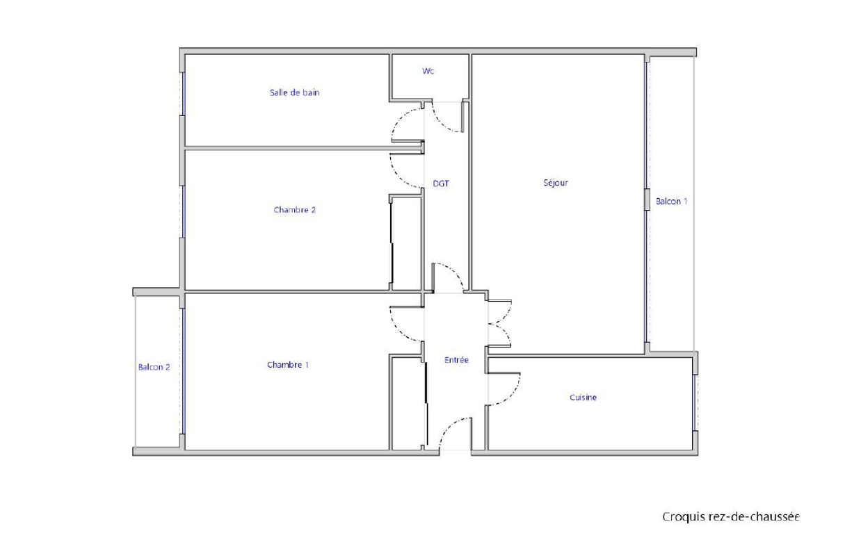 appartement 3 pièces 76 m2 à vendre à Tours (37000)