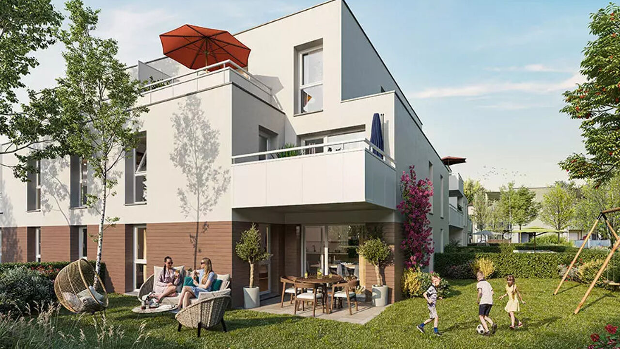 appartement neuf T2, T3, T4 pièces 41 à 85 m2 à vendre à Rixheim (68170)