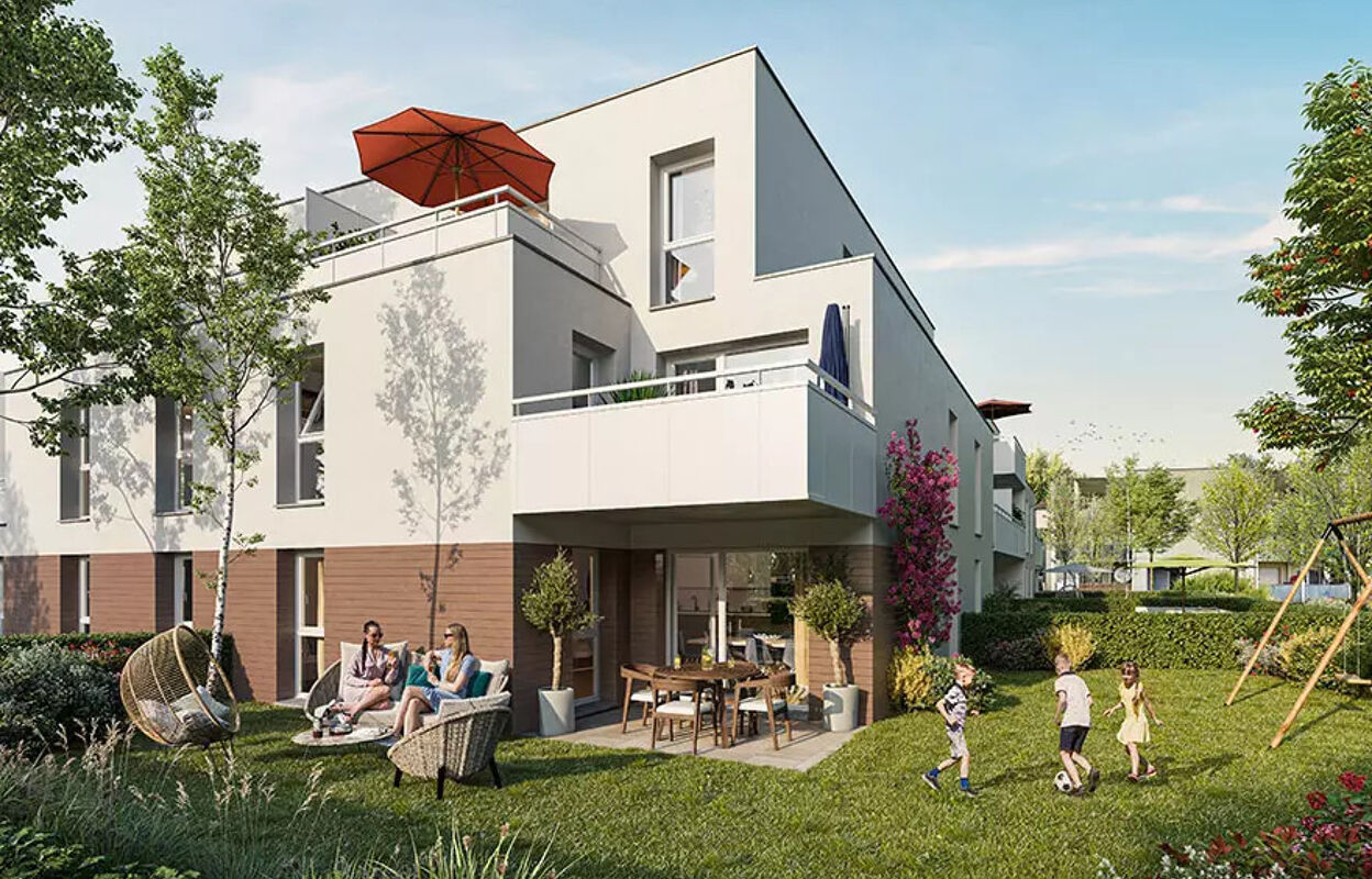 appartement neuf T2, T3, T4 pièces 41 à 85 m2 à vendre à Rixheim (68170)