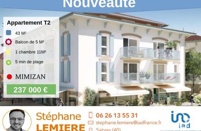 vente appartement 237 000 € à proximité de Aureilhan (40200)