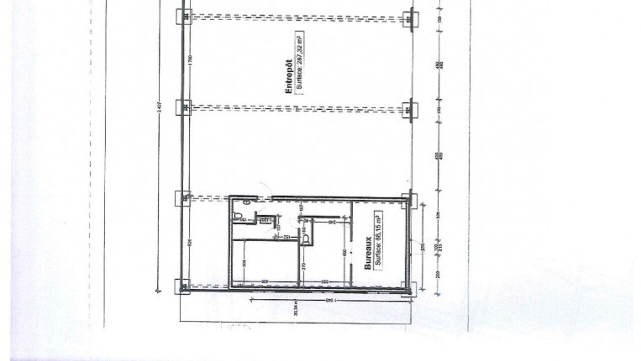 commerce  pièces 354 m2 à louer à Aigrefeuille-d'Aunis (17290)