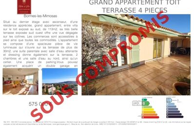 vente appartement 575 000 € à proximité de Grimaud (83310)