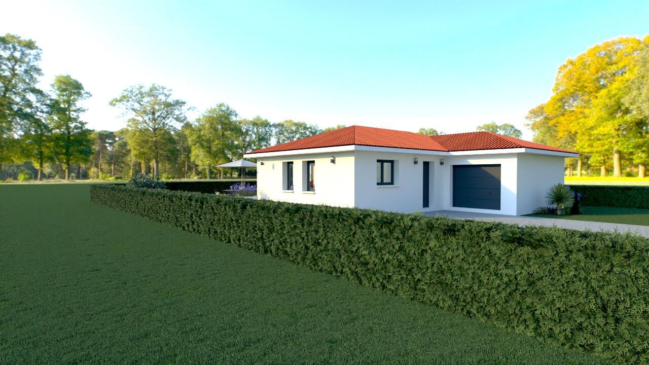 maison 90 m2 à construire à Orist (40300)