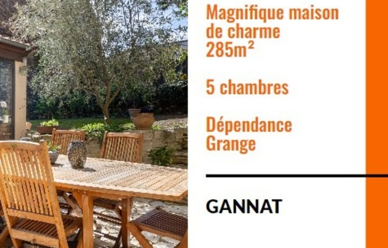 maison 7 pièces 285 m2 à vendre à Gannat (03800)