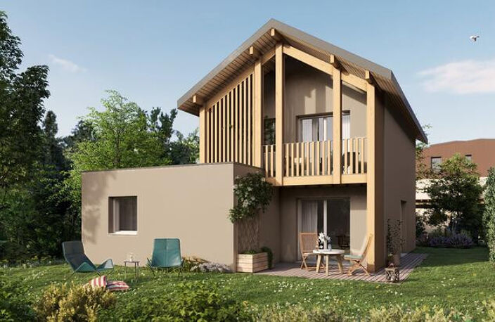 Vente programme neuf T2, T3, T4 48 à 108 m² Idron (64320) — photo 2