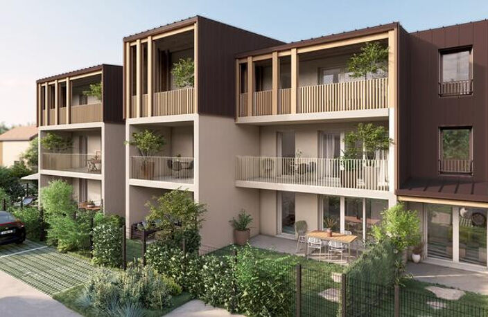 Vente programme neuf T2, T3, T4 48 à 108 m² Idron (64320) — photo 3