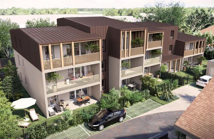 Vente programme neuf T2, T3, T4 48 à 108 m² Idron (64320) — photo 4
