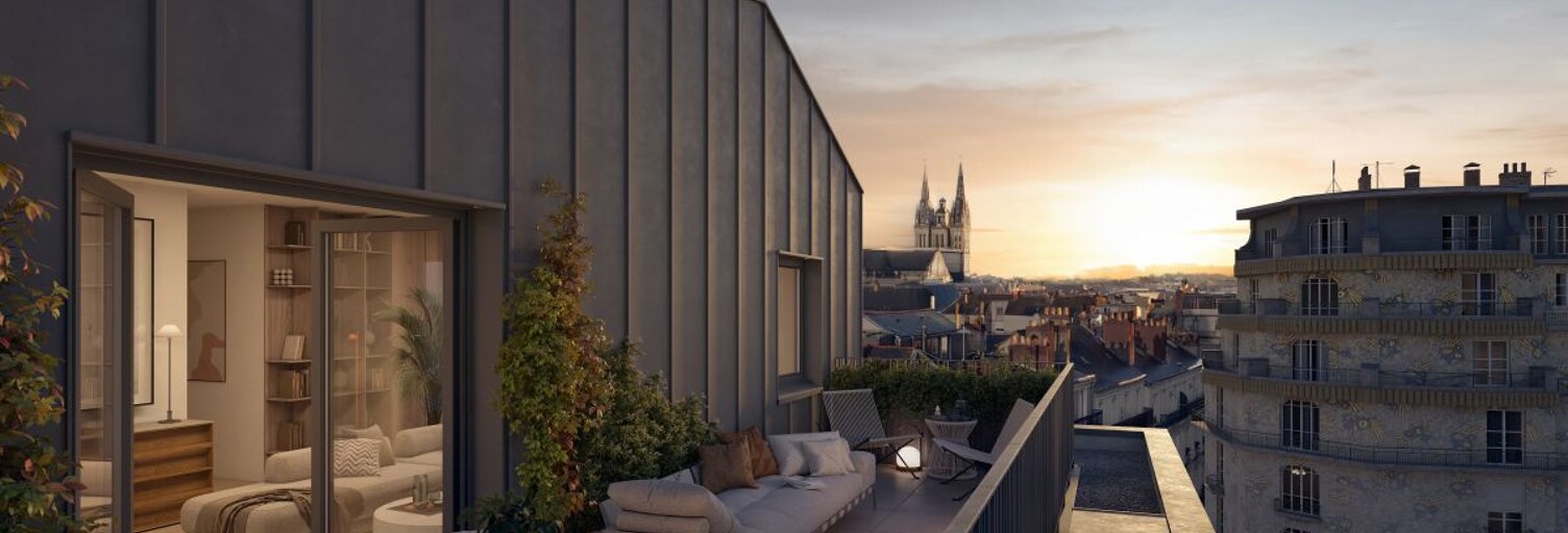 Appartement neuf T1, T2, T3, T4 Pièce 30 à 94 m² à vendre à Angers (49000)