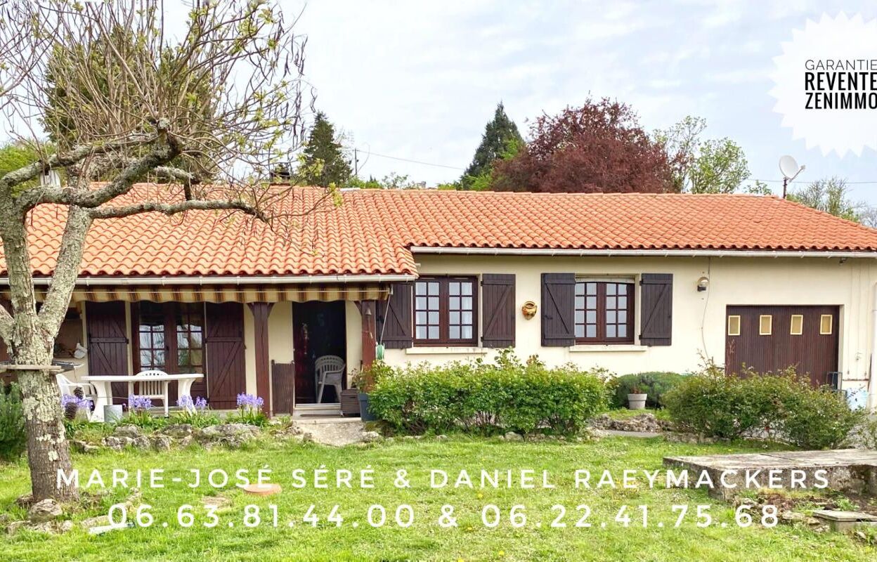 maison 3 pièces 106 m2 à vendre à Villefranche-de-Lonchat (24610)