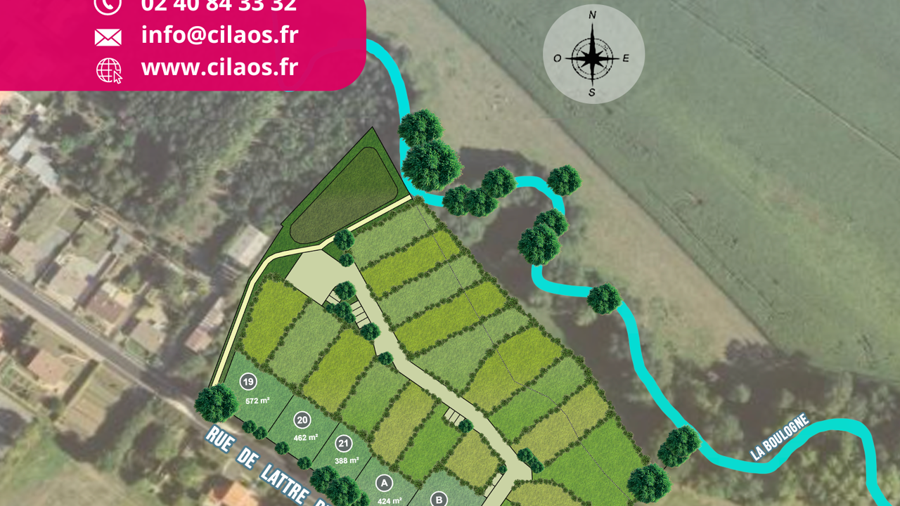 terrain 572 m2 à construire à Saint-Denis-la-Chevasse (85170)