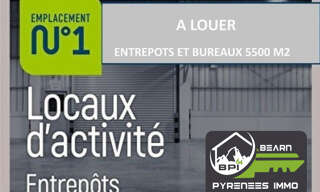 Commerce  5500 m² à louer à Lons (64140)