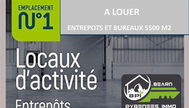 Local commercial  à louer Lons 64140