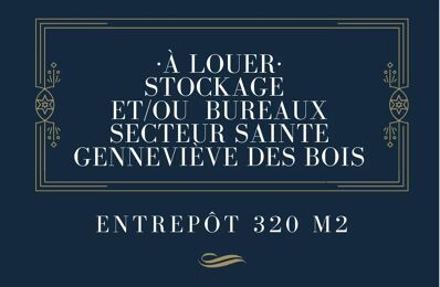 location local industriel 736 000 € CC /mois à proximité de La Ville-du-Bois (91620)