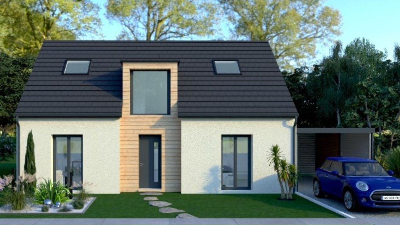 maison 116 m2 à construire à Bailleval (60140)