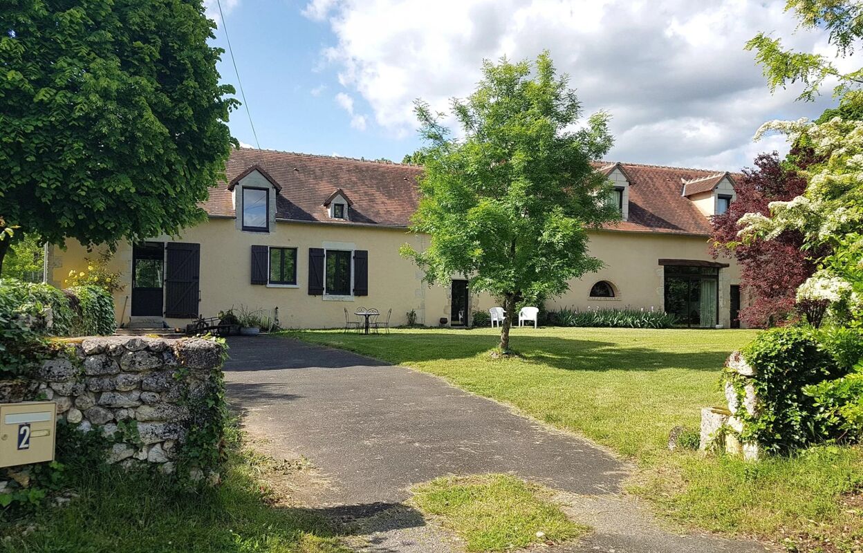 maison 10 pièces 221 m2 à vendre à Mérigny (36220)